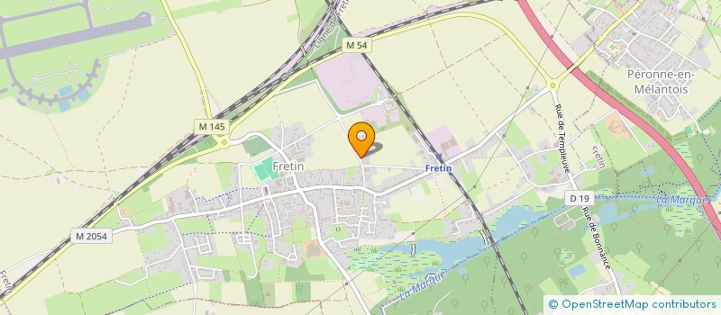 localisation de l'entreprise SCI ENZO  FRETIN