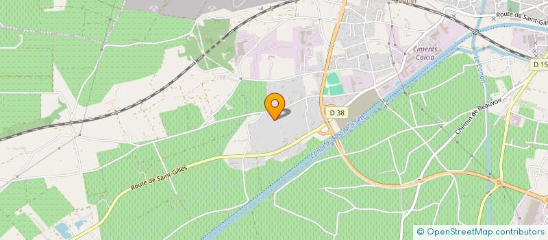 localisation de l'entreprise SCI ENZO  BEAUCAIRE