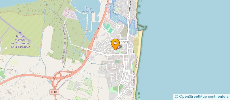 localisation de l'entreprise SCI ENZO  LE BARCARES