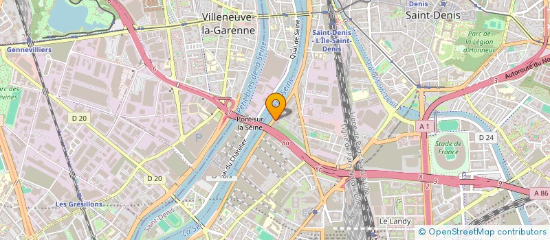 localisation de l'entreprise SCI ENZO à SAINT-DENIS