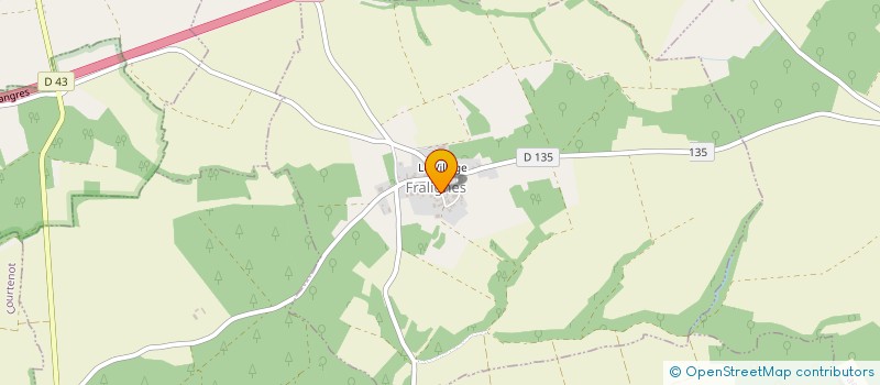 localisation de l'entreprise SCI ENZO D  FRALIGNES