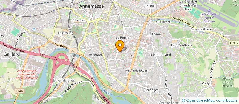 localisation de l'entreprise SCI ENZO DRAGO à ANNEMASSE