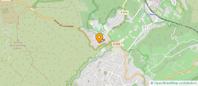 localisation de l'entreprise SCI ENZO IMMO  CASSIS