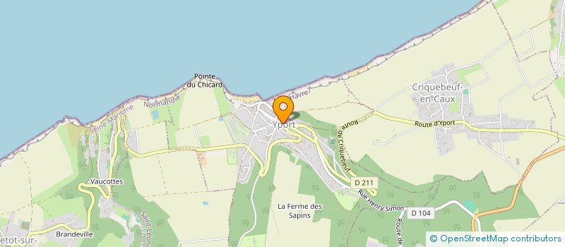 localisation de l'entreprise SCI ENZO & SUZI  YPORT