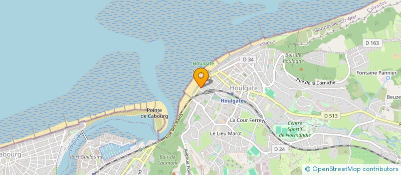 localisation de l'entreprise SCI EOLE  HOULGATE