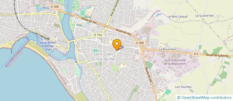 localisation de l'entreprise SCI EOLE à SAINT-GILLES-CROIX-DE-VIE