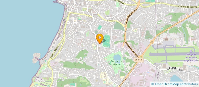 localisation de l'entreprise SCI EOLE à BIARRITZ