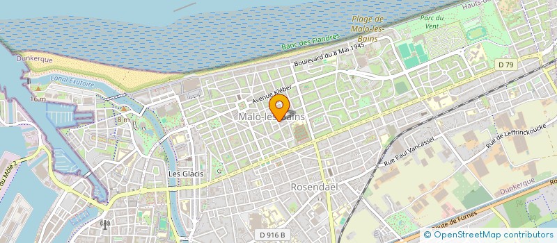 localisation de l'entreprise SCI EOLE à DUNKERQUE