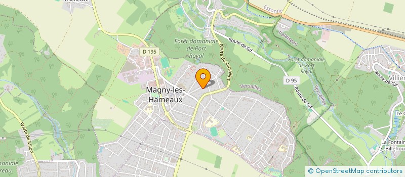 localisation de l'entreprise SCI EOLE  MAGNY-LES-HAMEAUX