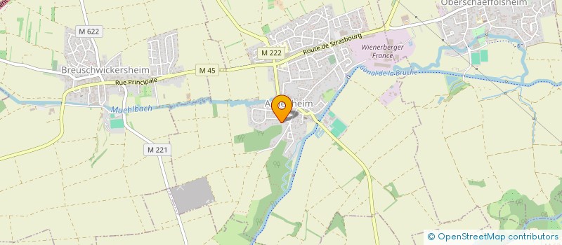 localisation de l'entreprise SCI EOLE  ACHENHEIM