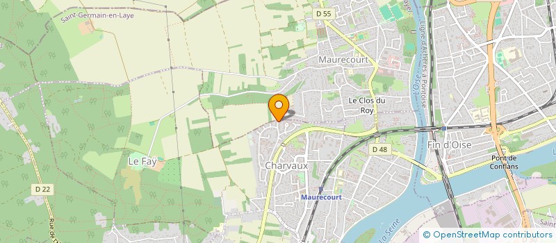 localisation de l'entreprise SCI EOLE  ANDRESY