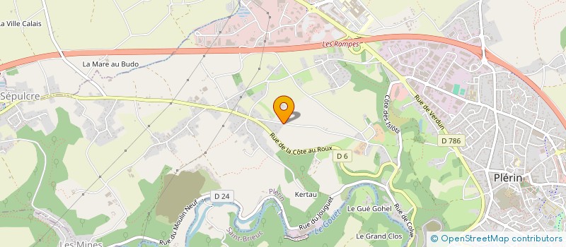 localisation de l'entreprise SCI EOLE  PLERIN