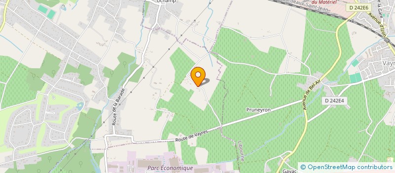 localisation de l'entreprise SCI EOLE  SAINT-SULPICE-ET-CAMEYRAC