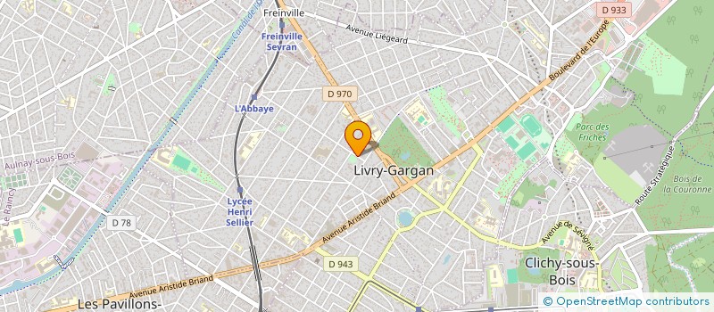 localisation de l'entreprise SCI EOLE à LIVRY-GARGAN