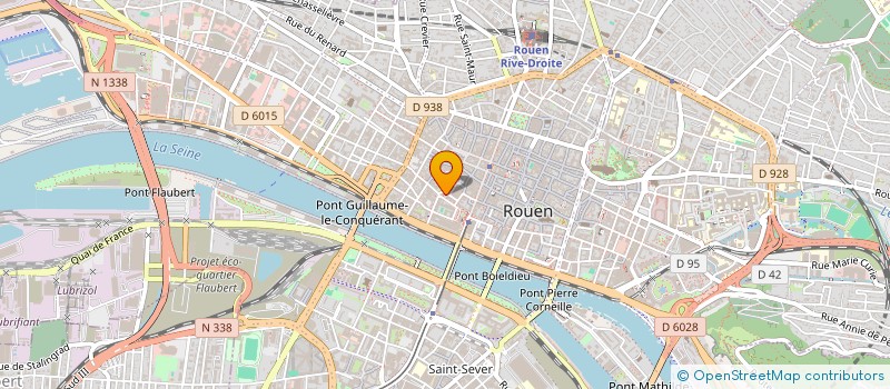 localisation de l'entreprise SCI EOLE à ROUEN