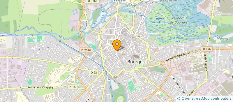 localisation de l'entreprise SCI EOLIE  BOURGES