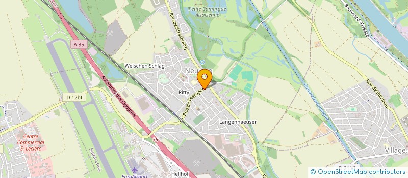 localisation de l'entreprise SCI EOLU  SAINT-LOUIS