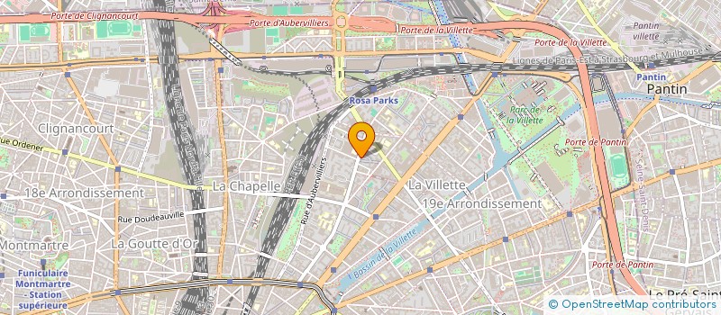 localisation de l'entreprise SCI EOM  PARIS