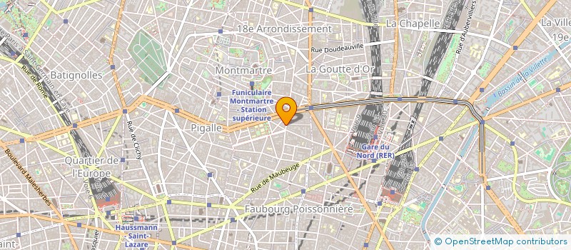 localisation de l'entreprise SCI EOM  PARIS 09