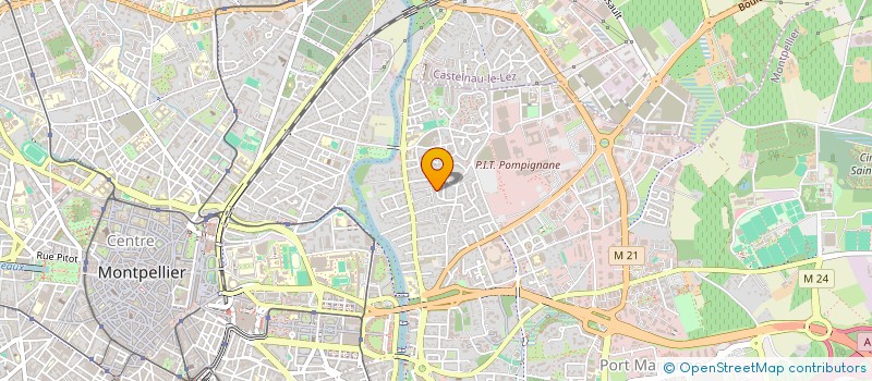 localisation de l'entreprise SCI EOP à MONTPELLIER