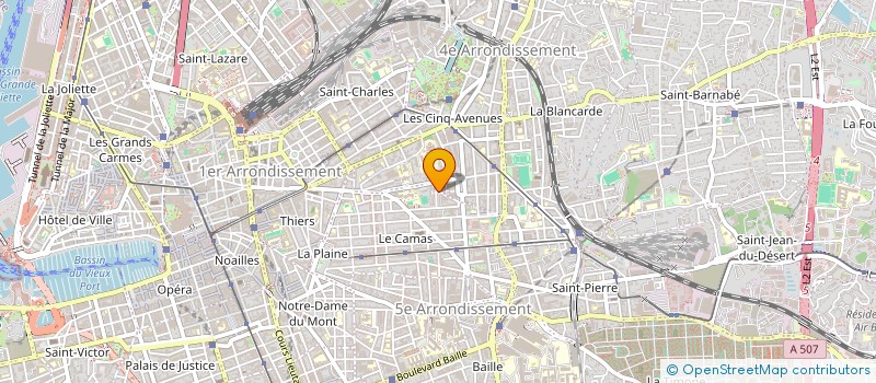 localisation de l'entreprise SCI EOS à MARSEILLE
