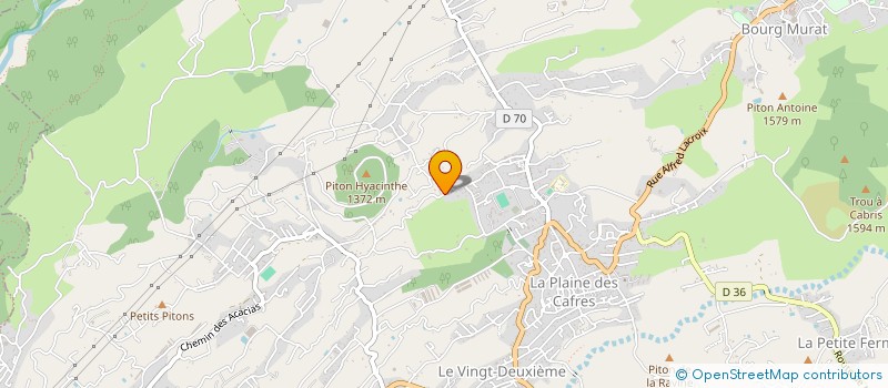 localisation de l'entreprise SCI EOS à LE TAMPON