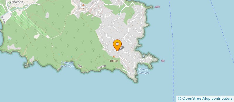 localisation de l'entreprise SCI EOS à BORMES-LES-MIMOSAS