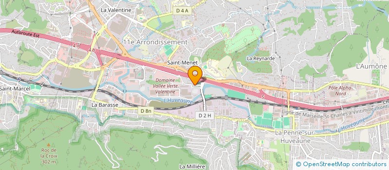 localisation de l'entreprise SCI EOURES à MARSEILLE