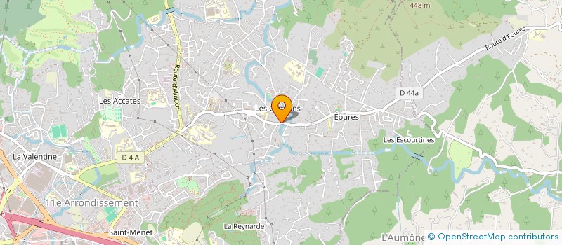 localisation de l'entreprise SCI EOURES à MARSEILLE 11EME