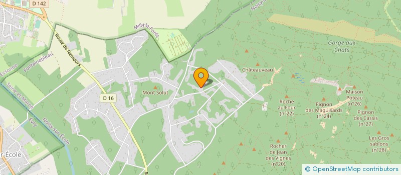 localisation de l'entreprise SCI EPAF à NOISY-SUR-ECOLE