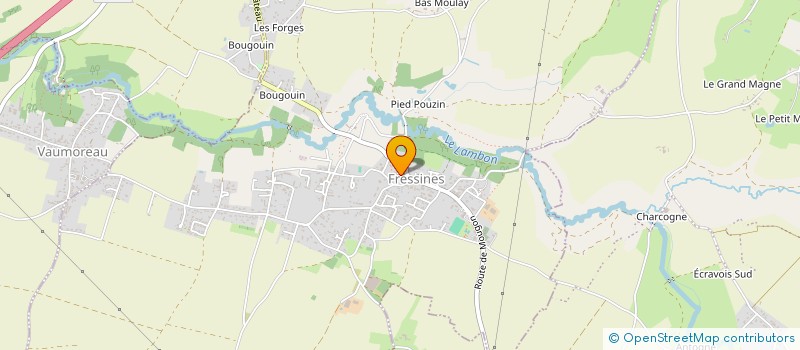 localisation de l'entreprise SCI EPALIJEA  FRESSINES