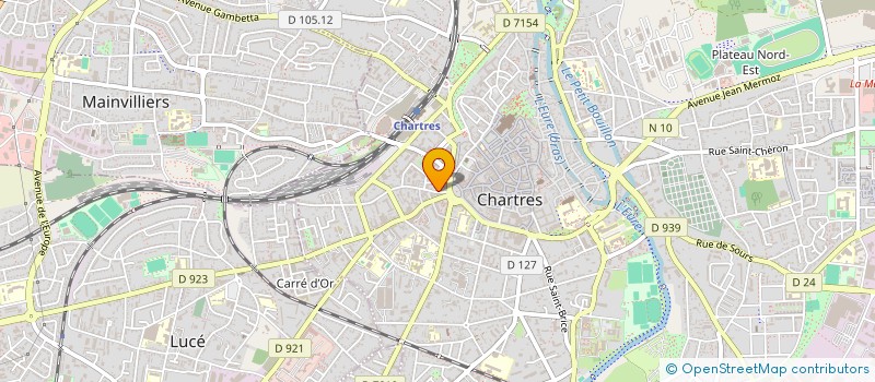 localisation de l'entreprise SCI EPARS PERI à CHARTRES