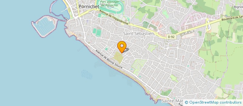 localisation de l'entreprise SCI EPFP à PORNICHET