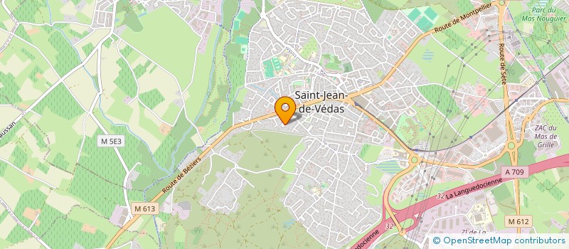 localisation de l'entreprise SCI EPHELIA  SAINT-JEAN-DE-VEDAS