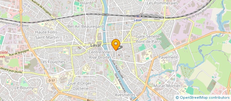 localisation de l'entreprise SCI EPHELIDE à LAVAL