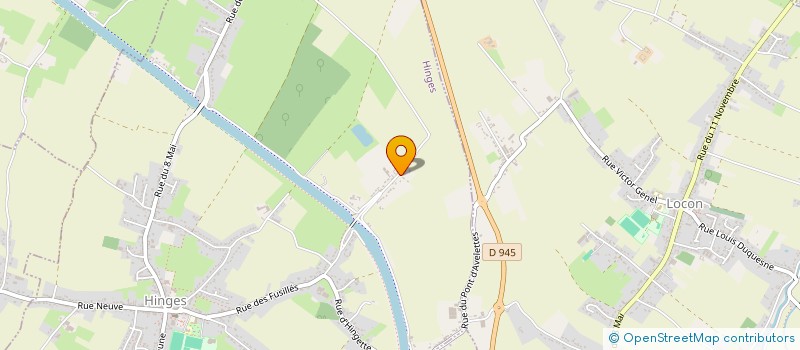 localisation de l'entreprise SCI EPHESE  HINGES