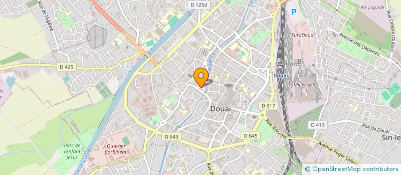 localisation de l'entreprise SCI EPHINA à DOUAI