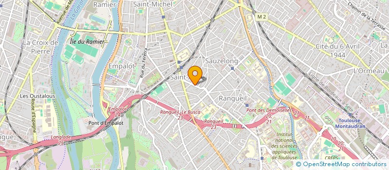 localisation de l'entreprise SCI EPHRAIM à TOULOUSE