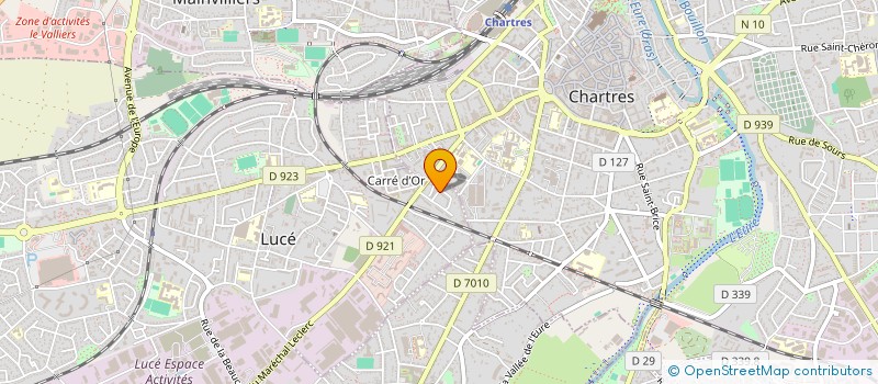 localisation de l'entreprise SCI EPHY à LUCE