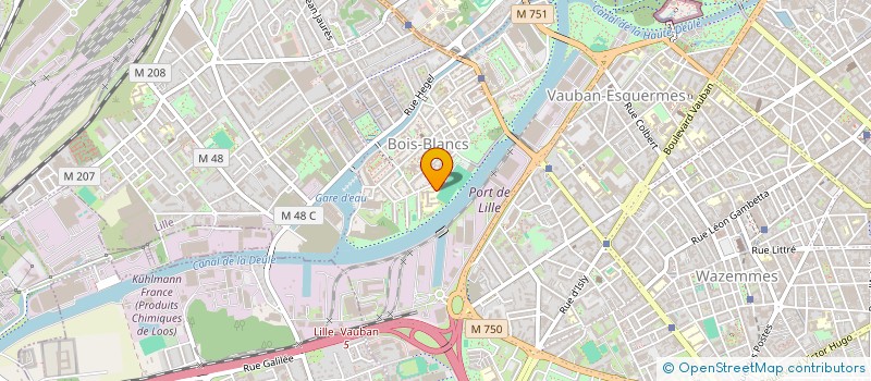 localisation de l'entreprise SCI EPI à LILLE