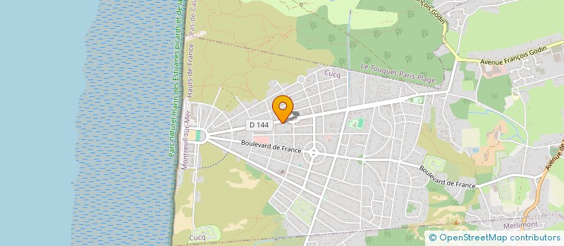 localisation de l'entreprise SCI EPI D'OR à CUCQ
