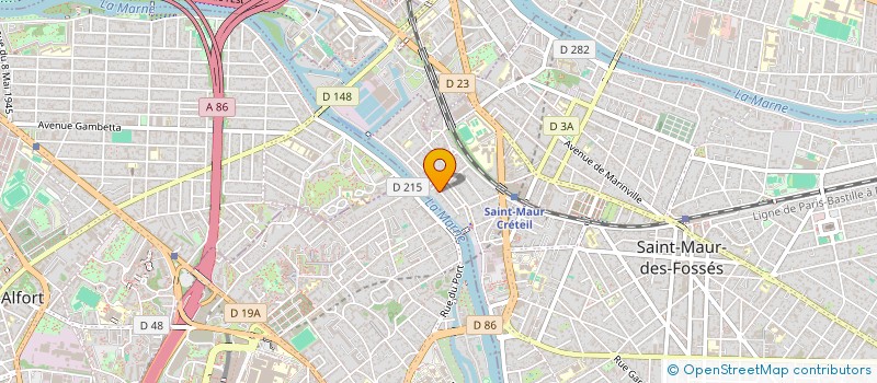 localisation de l'entreprise SCI  EPIDOR à SAINT-MAUR-DES-FOSSES