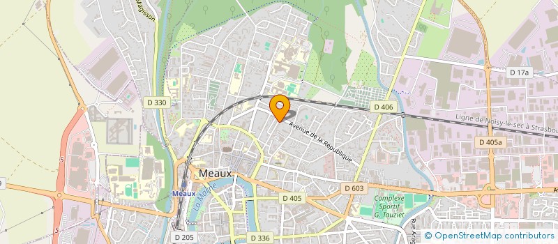 localisation de l'entreprise SCI EPIN à MEAUX