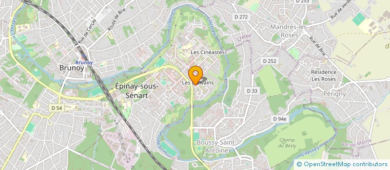 localisation de l'entreprise SCI EPINAY S S JCED  EPINAY-SOUS-SENART