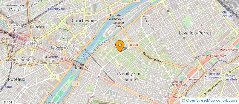 localisation de l'entreprise SCI EPINE à NEUILLY-SUR-SEINE