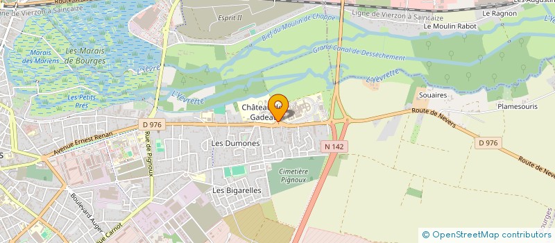 localisation de l'entreprise SCI EPINETTE PERE ET FILLE  BOURGES