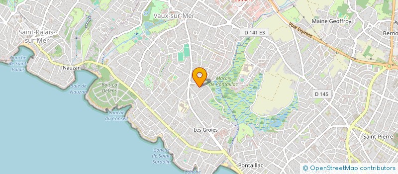 localisation de l'entreprise SCI EPINETTE-VIMONT  VAUX-SUR-MER