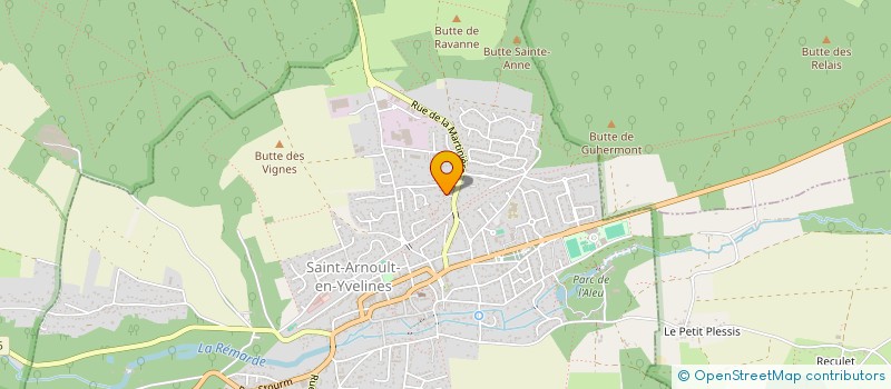 localisation de l'entreprise SCI EPIPHANIE  SAINT-ARNOULT-EN-YVELINES