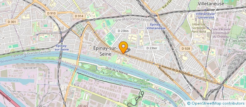 localisation de l'entreprise SCI EPIREP à EPINAY-SUR-SEINE