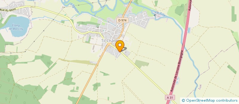 localisation de l'entreprise SCI EPISI  TIL-CHATEL